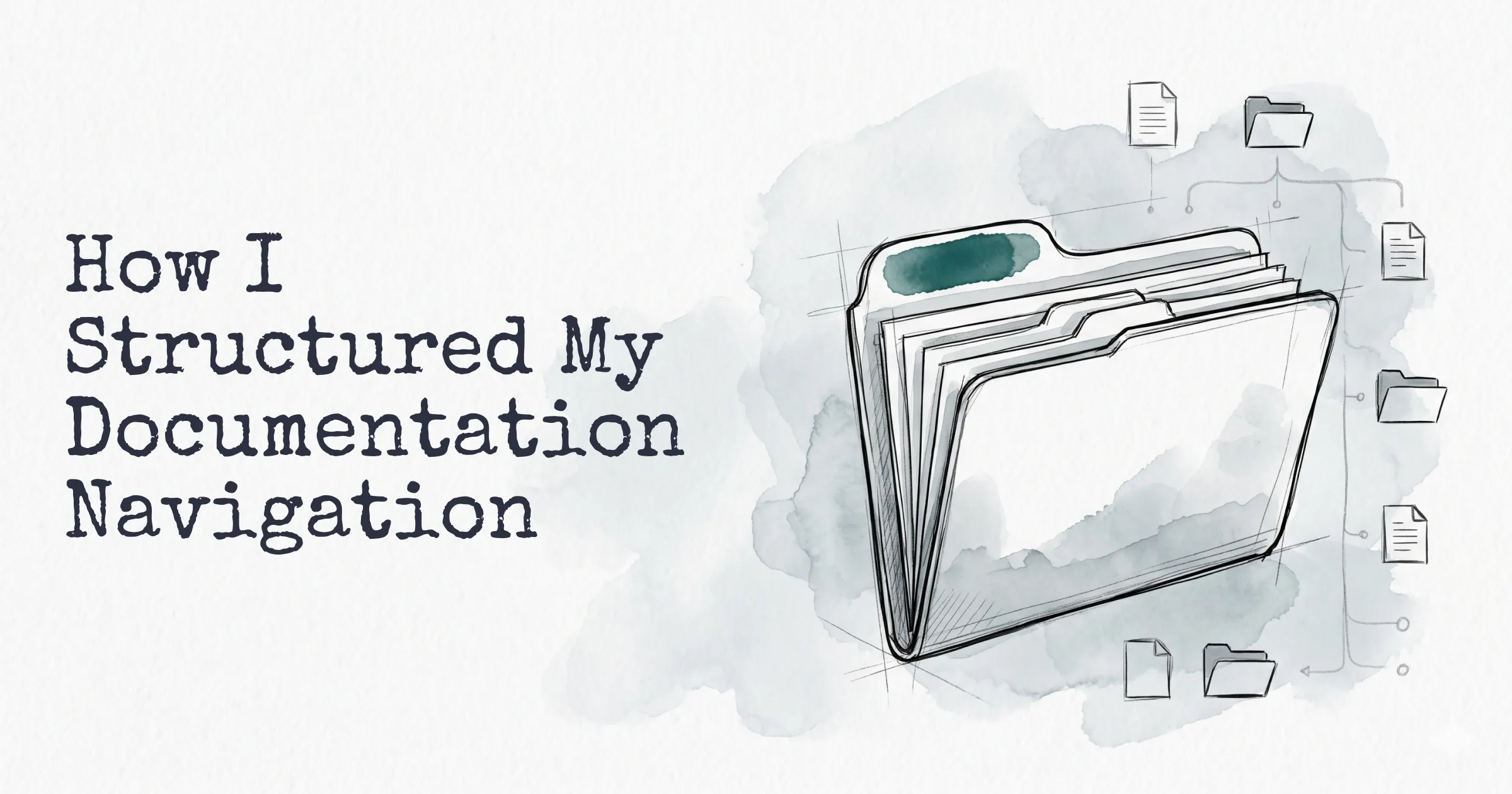 Diagram representing the documentation navigation system.