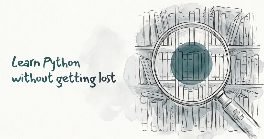 Learn Python Without Getting Lost